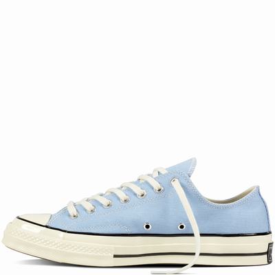 Converse Chuck Taylor All Star '70 Vintage Canvas Low Tops Mens - Blue/Black Shoes (367LROVT)
